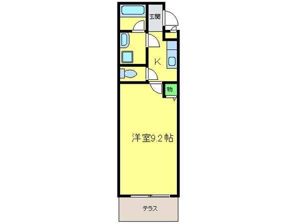 Ｔｏｍｙ　ｓ　ｃｏｕｒｔ北花田の物件間取画像